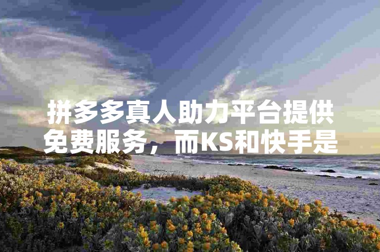 拼多多真人助力平台提供免费服务，而KS和快手是同一个平台；QQ点赞数可以通过某些方式免费增加；抖音自助下单的价格全网最低。