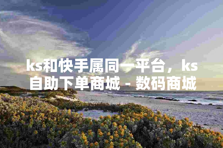 ks和快手属同一平台，ks自助下单商城 - 数码商城自助下单 - 直播间互动协议网站薄利引热潮！