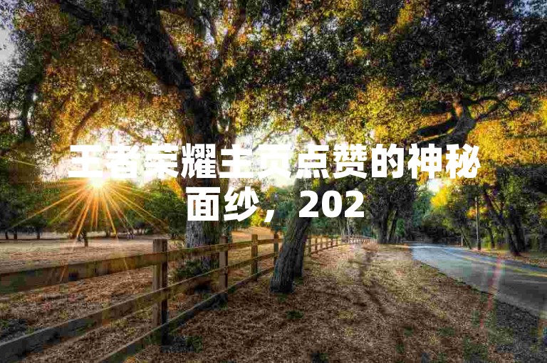 王者荣耀主页点赞的神秘面纱，2025年不容错过的主页点赞技巧！