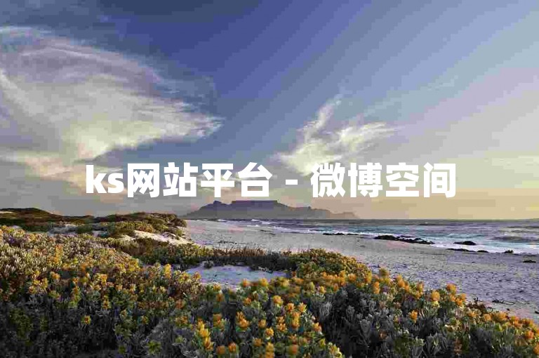 ks网站平台 - 微博空间