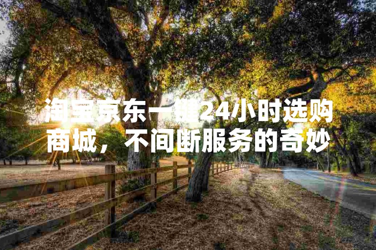 淘宝京东一键24小时选购商城，不间断服务的奇妙网购天地
