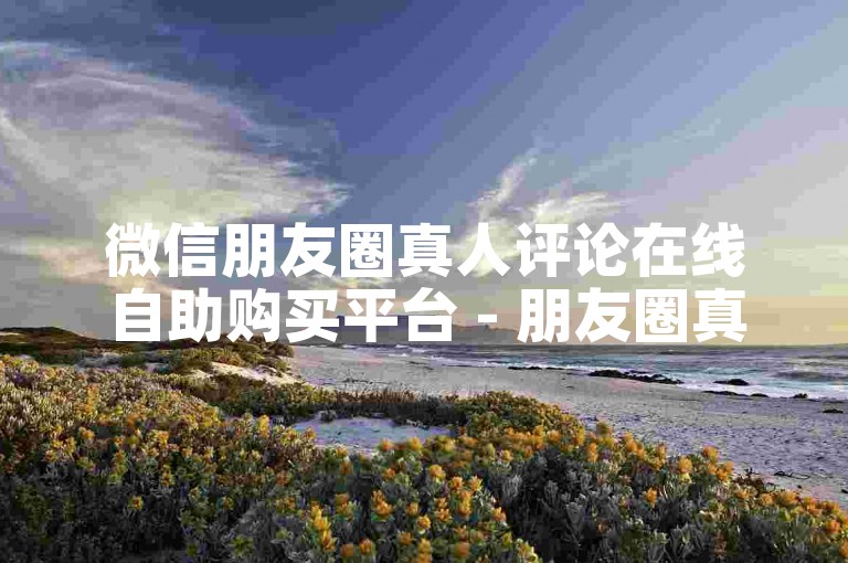 微信朋友圈真人评论在线自助购买平台 - 朋友圈真人评论点赞优质网站