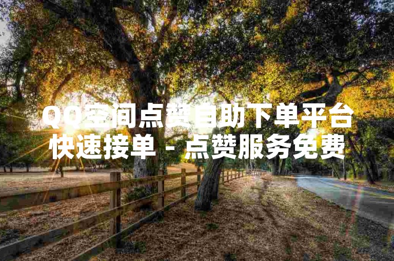QQ空间点赞自助下单平台快速接单 - 点赞服务免费体验