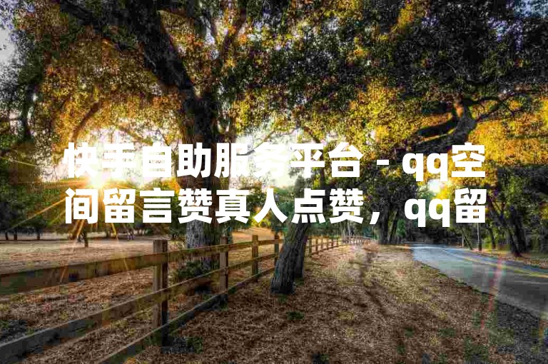 快手自助服务平台 - qq空间留言赞真人点赞，qq留言赞 - qq空间留言赞自助下单