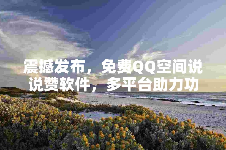震撼发布，免费QQ空间说说赞软件，多平台助力功能全新上线！