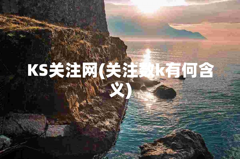 KS关注网(关注数k有何含义)