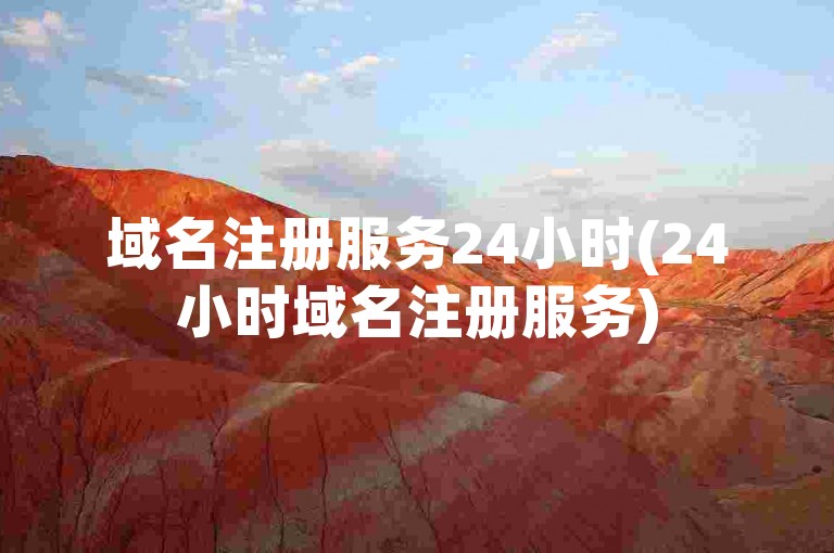 域名注册服务24小时(24小时域名注册服务)