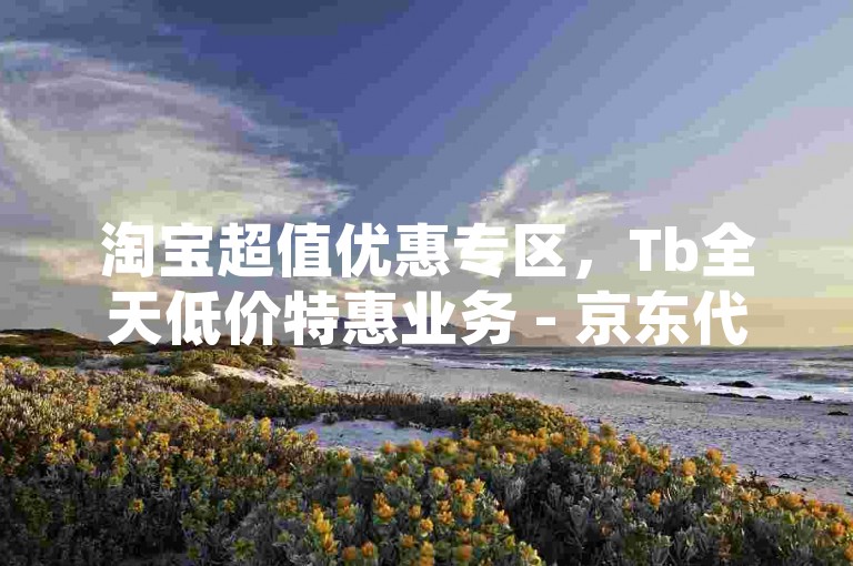 淘宝超值优惠专区，Tb全天低价特惠业务 - 京东代付网站速付 - 微博24小时自助服务联盟