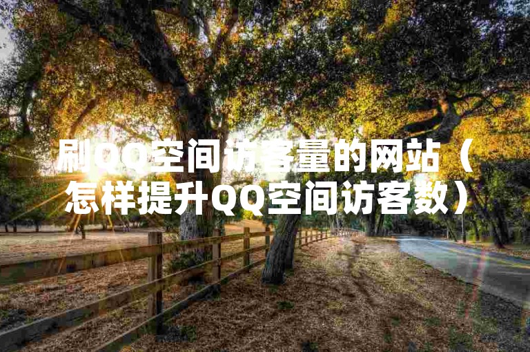 刷QQ空间访客量的网站（怎样提升QQ空间访客数）